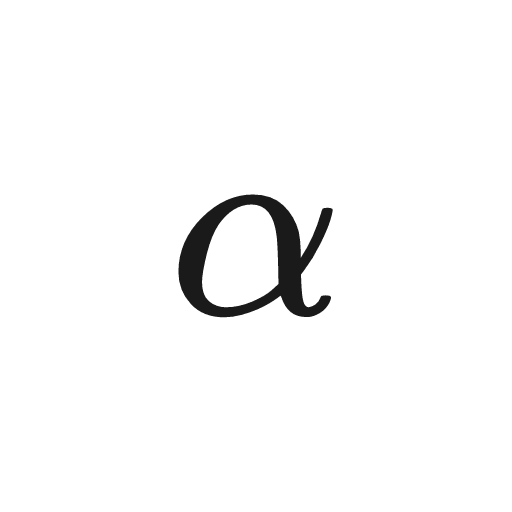 Greek Small Letter Alpha (α)