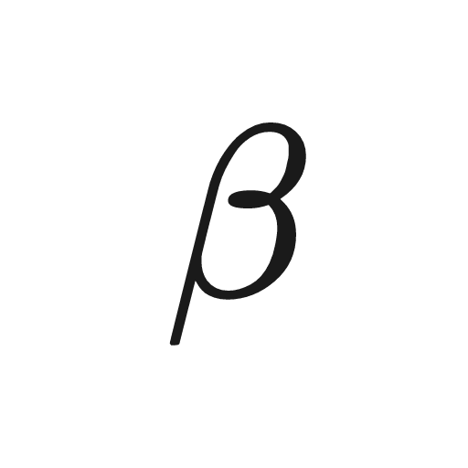 Greek Small Letter Beta (β)