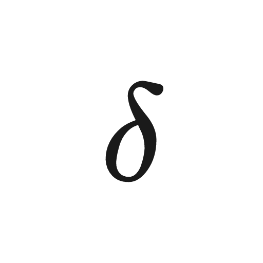Greek Small Letter Delta (δ)