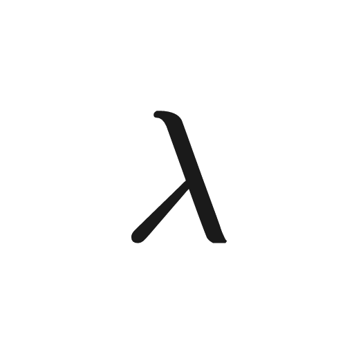 Greek Small Letter Lambda (λ)